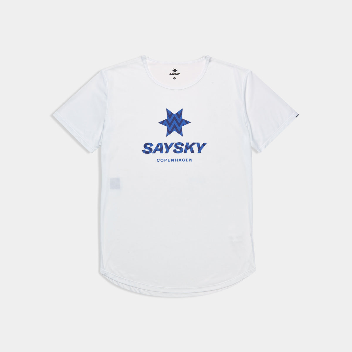 Saysky Zig Zag Flow T-shirt White 101 SM25020