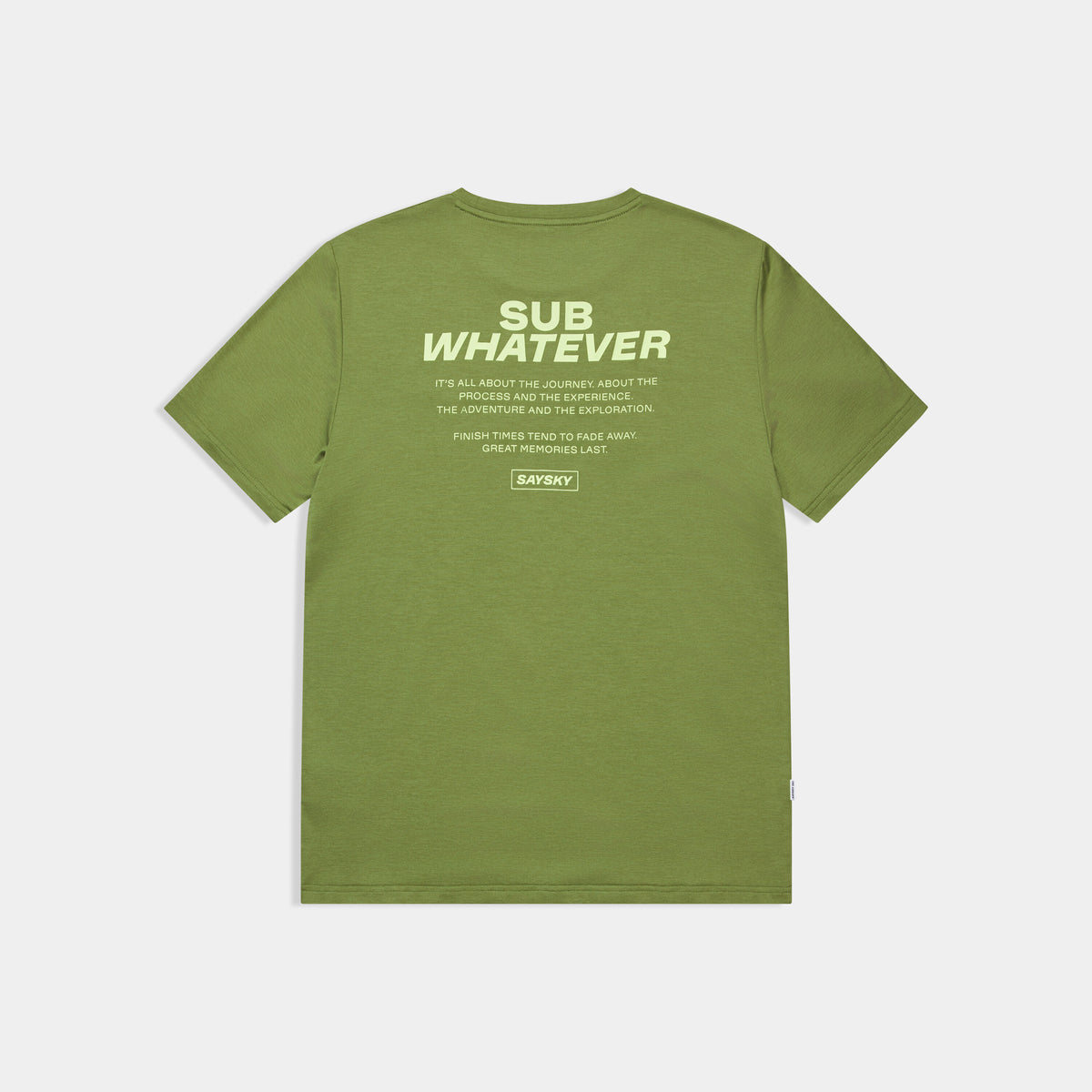 Saysky Statement Pace T-shirt Green 3011 SM25021