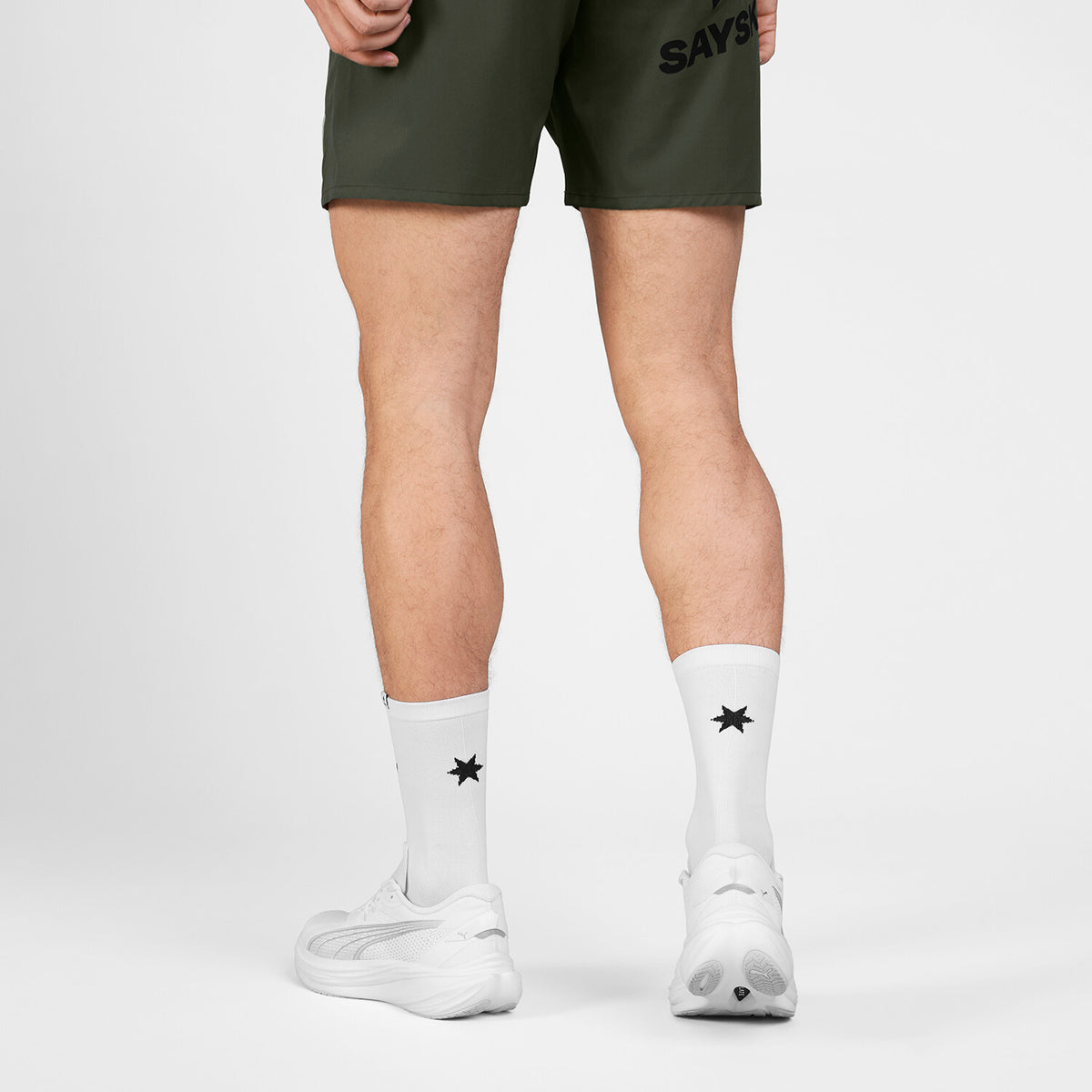 Saysky Combat High Socks White 101 SA80001