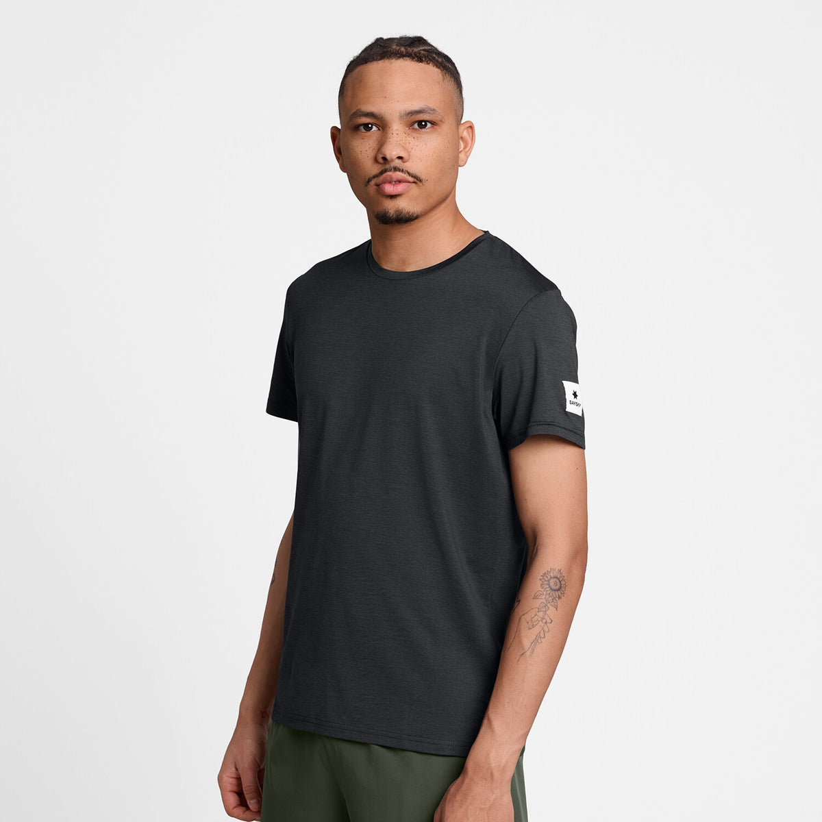 Saysky Clean Pace T-shirt Black 9001 SM25002