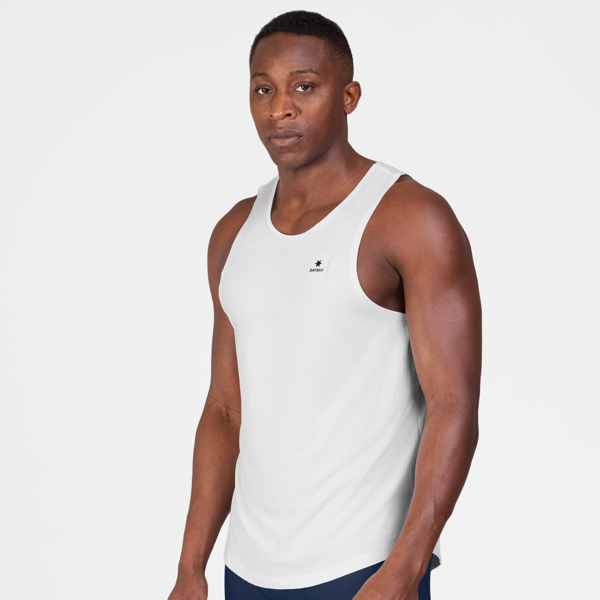 Saysky Combat Pro Singlet White 101 SM30002