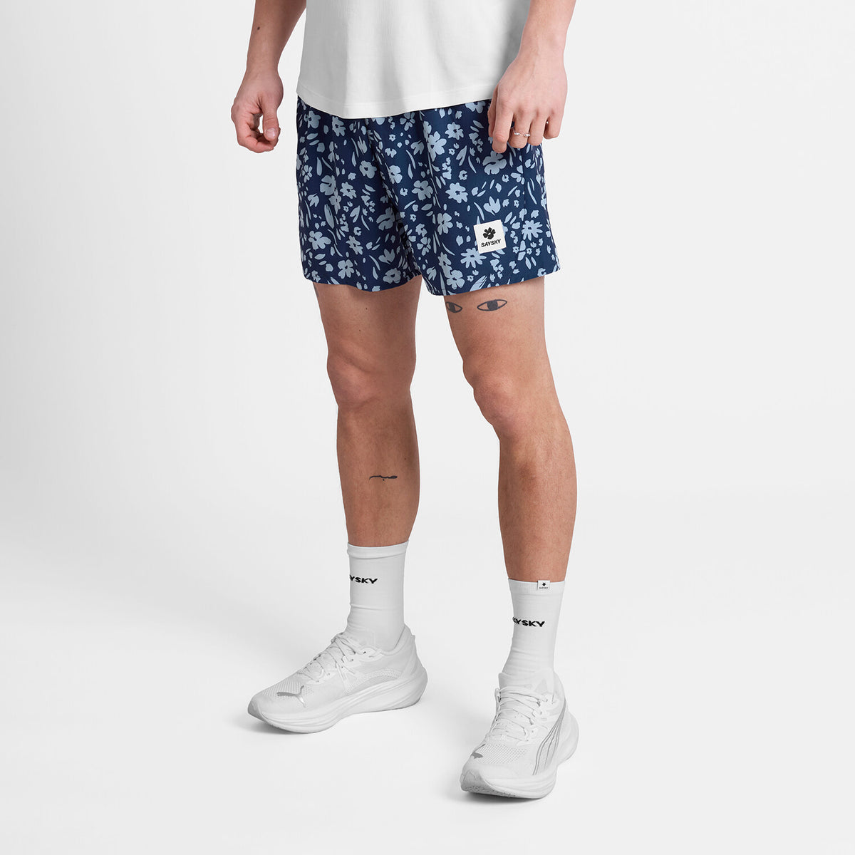 Saysky Flower Pace Shorts 5'' Blue Flower 1065 SM40011