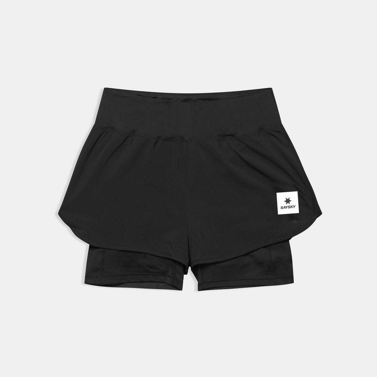 Saysky 2 in 1 Pace Shorts 3'' Black 901 SW40002