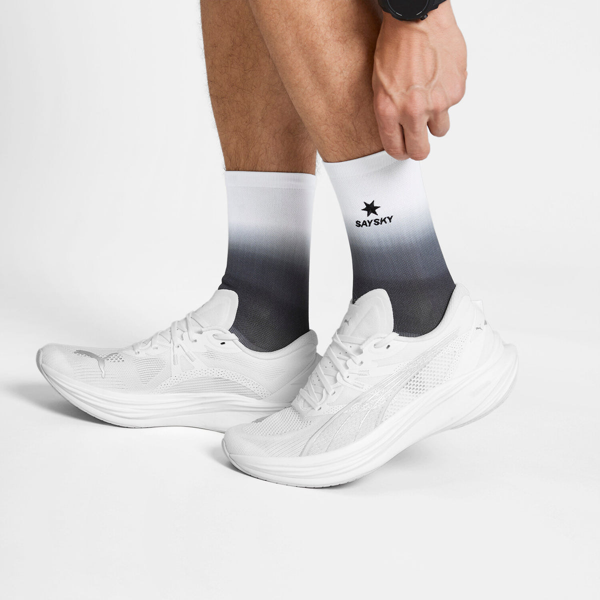 Saysky Combat High Socks Black 901 SA80024